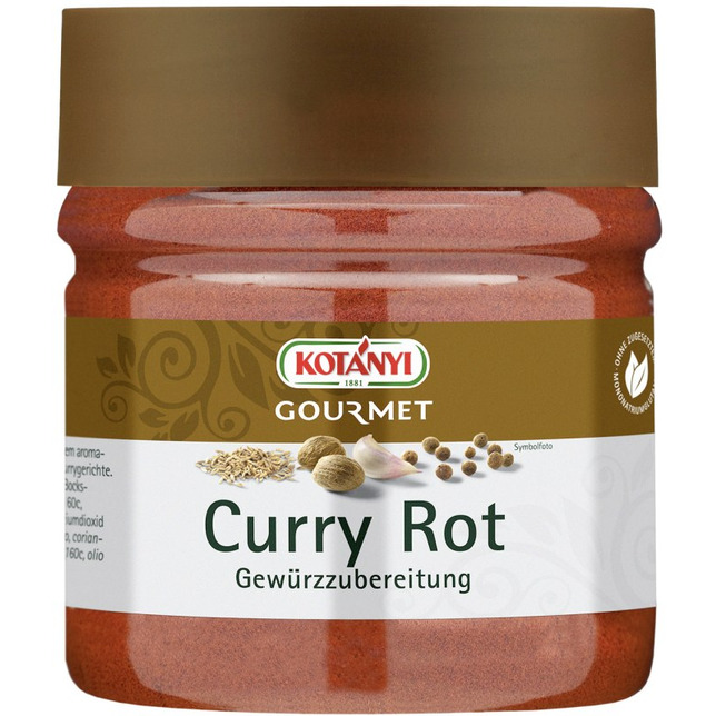 Kotanyi Curry rot Gewürz Zubereitung 400ccm