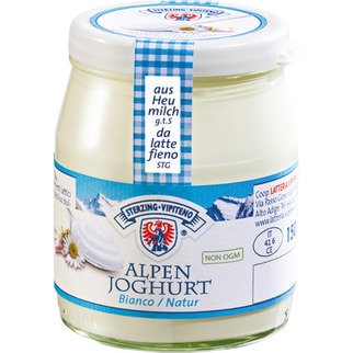 Milchhof Sterzing Alpenjoghurt aus Heumilch Natur 150g