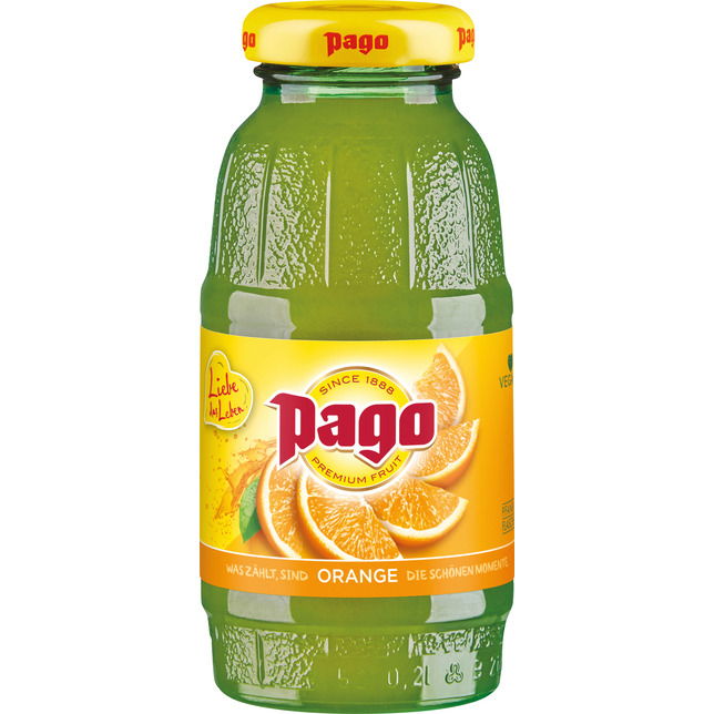 Pago Orange 100% 0,2l MW