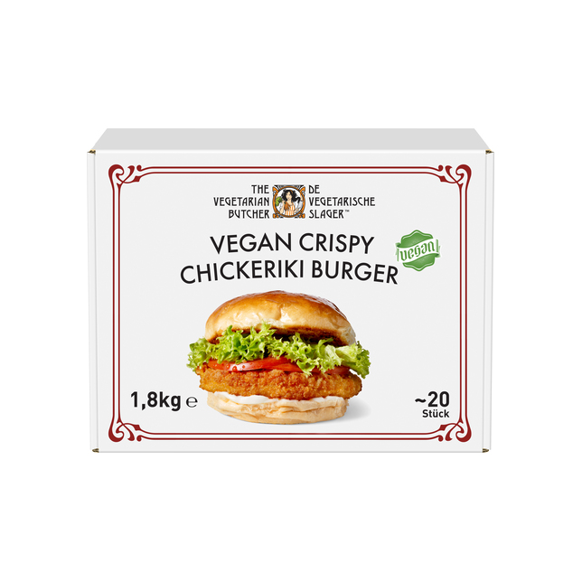 Vegan Burger tk The Vegetarien Butcher 20x90g