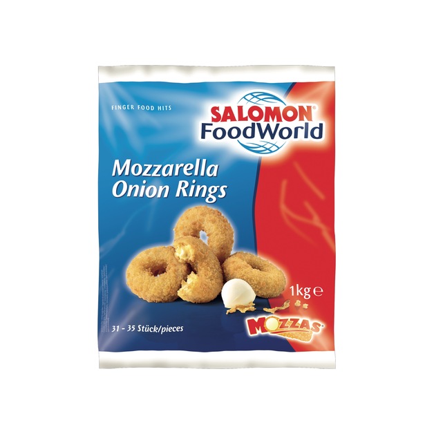 Salomon Mozzarella Onion Rings tiefgekühlt 1 kg