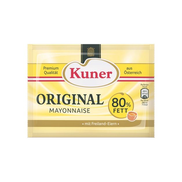 Kuner Mayonnaise 80% Fett 100 ml