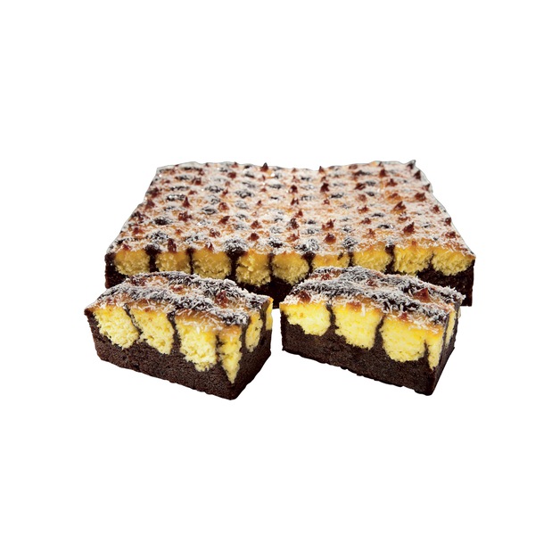 Pfalzgraf Schoko-Kokos-Blechkuchen geschnitten, tiefgekühlt 20 x 125 g