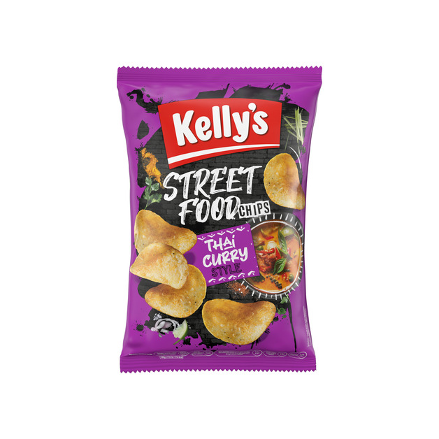 Kelly Chips Street Food Thai Curry 100 g