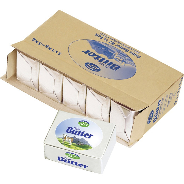 Alpi Teebutter Block 1kg 82% Fett