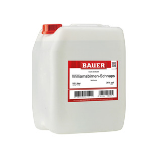 Bauer Williamsschnaps 10 l Kanister