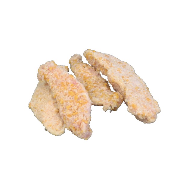 Hühnerstreifen paniert mit Cornflakes - Panade, roh, tiefgekühlt 3 kg