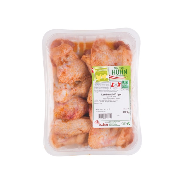 Quality Hühnerflügerl gewürzt frisch aus Österreich ca. 1 kg