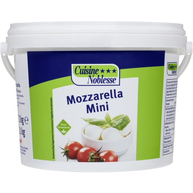 Cuisine Noblesse Mozzarella Minis in Lake 45%FiT.1000g