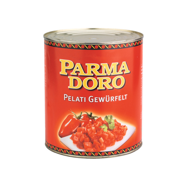 Tomaten geschält gewürfelt Parmadoro 2.95/2,065kg