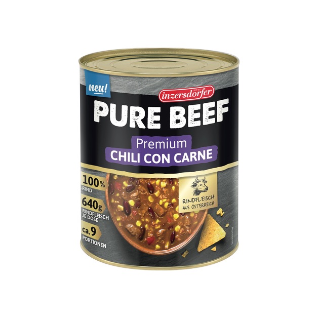 Inzersdorfer Pure Beef Chili con Carne 2,9 kg