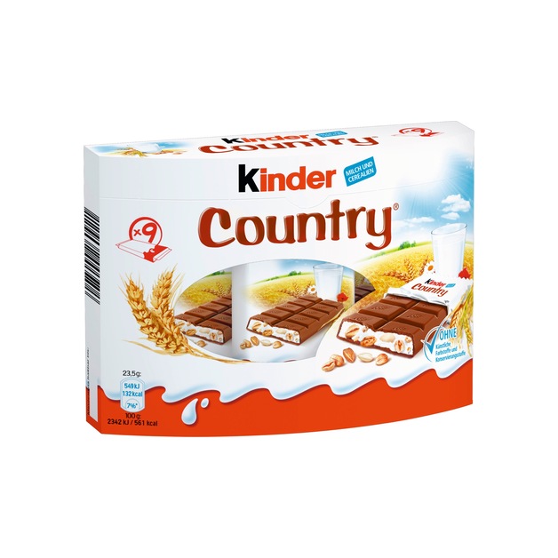 Ferrero Kinder Country 9 Stk. 211,5 g