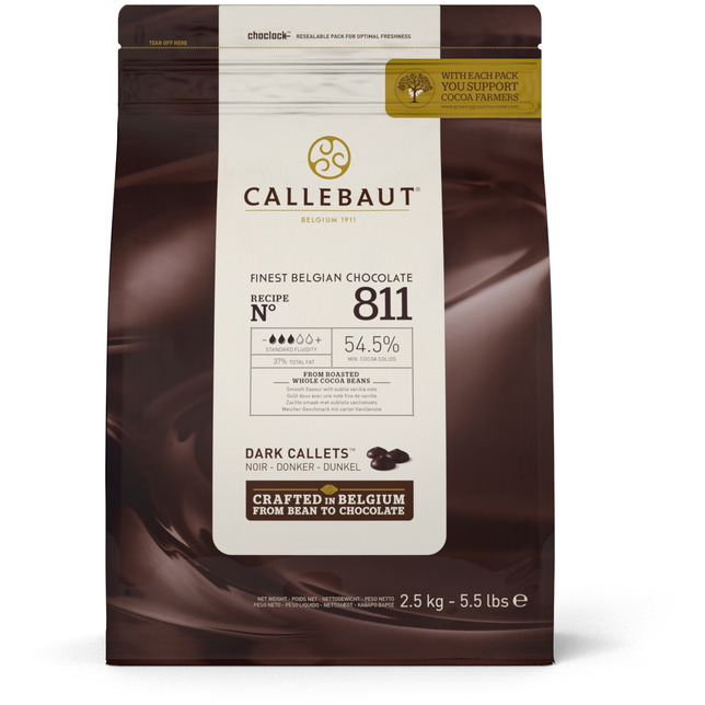 Callebaut Schokolinsen bitte2,5kgdunkel