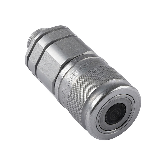 Flachface Hydraulik-Schnellkupplung Set - Auslaufsicher Bis 325 Bar