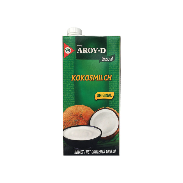 Aroy-D Kokosmilch 70% Kokosanteil - 19% Kokosfettanteil 1 l