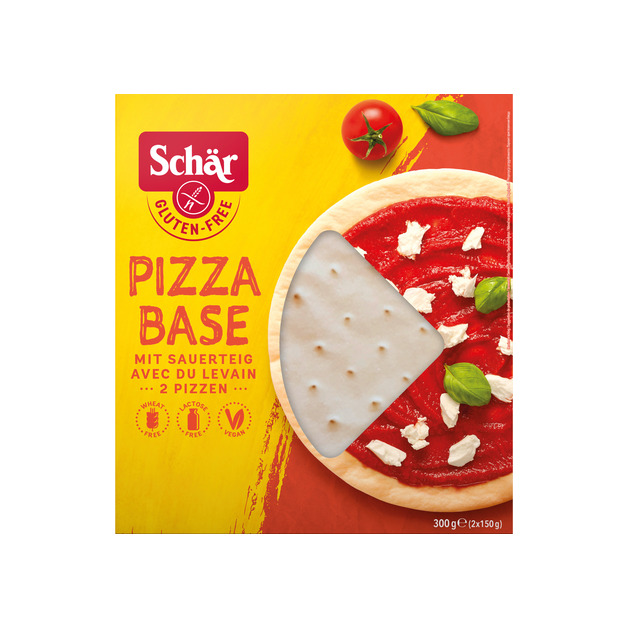 Dr. Schär Pizza Base Glutenfrei 2x150 g