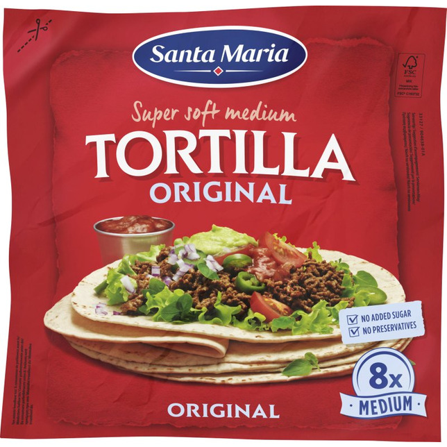 Original Soft Tortillas 320g