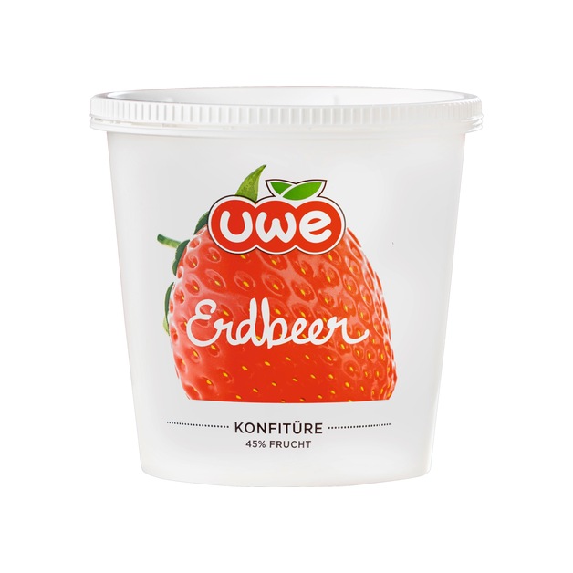 Unterweger Konfitüre Erdbeer 45% Fruchtanteil 700 g