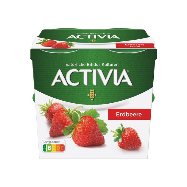 Danone Activia Erdbeer 4 x 115 g