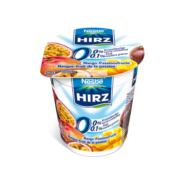 Joghurt Hirz 0% Mango-Passionsfr. 2x180g