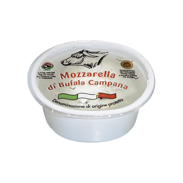 Mozzarella bufala 125gr. en verre