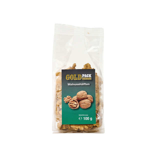 Goldpack Premium Walnusshälften 100 g