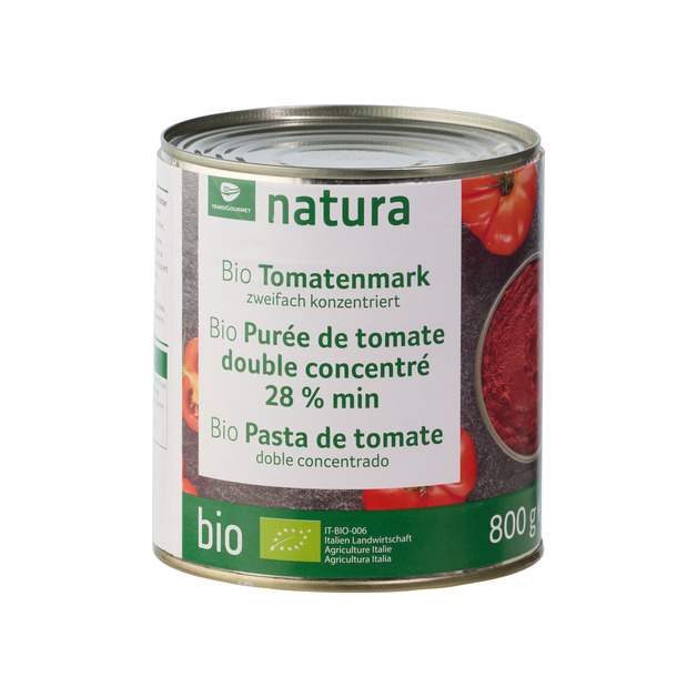 Natura Bio Tomatenmark 28% 2fach konzentriert 800 g