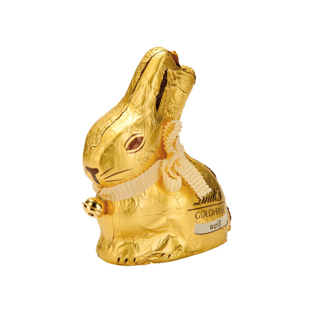 LINDT Goldhase weiss 100 g