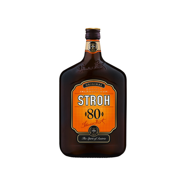 Stroh 80% Rum österreichische Rumspezialität 0,7 l