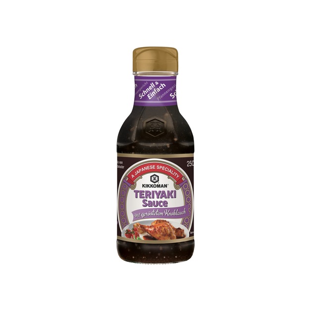 Kikkoman Teriyaki-Knoblauch Sauce 250 ml