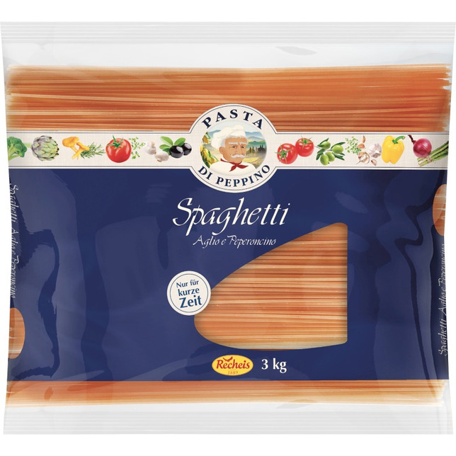 Recheis Peppino Spaghetti Peperoni 3kg