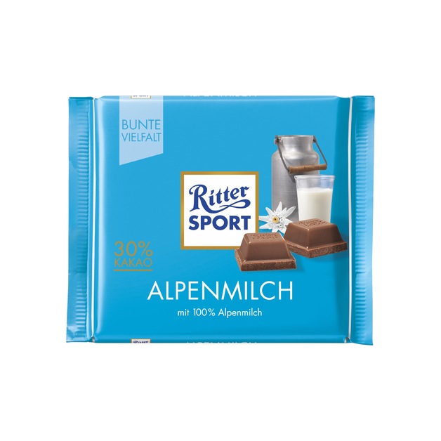 Ritter Sport Alpenmilch 5 x 100 g