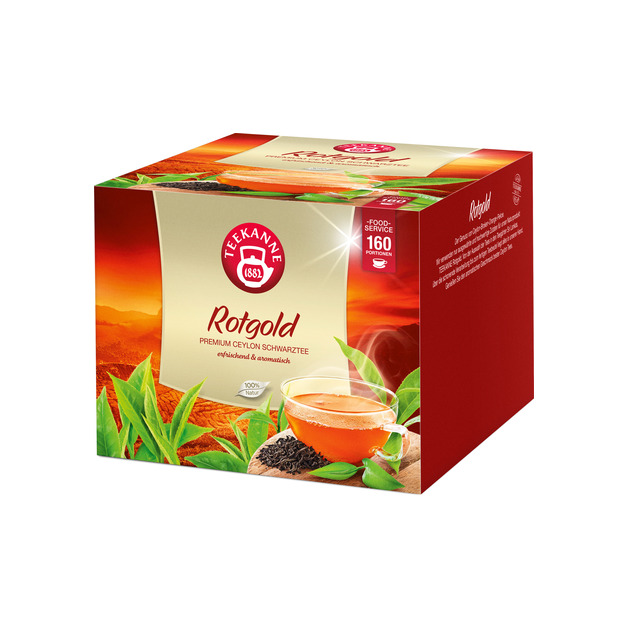 Teekanne Gastro Rotgold 160er