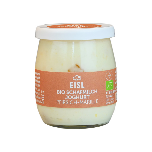 Eisl Bio Schafmilch Fruchtjoghurt Pfirsich Marille 130 g