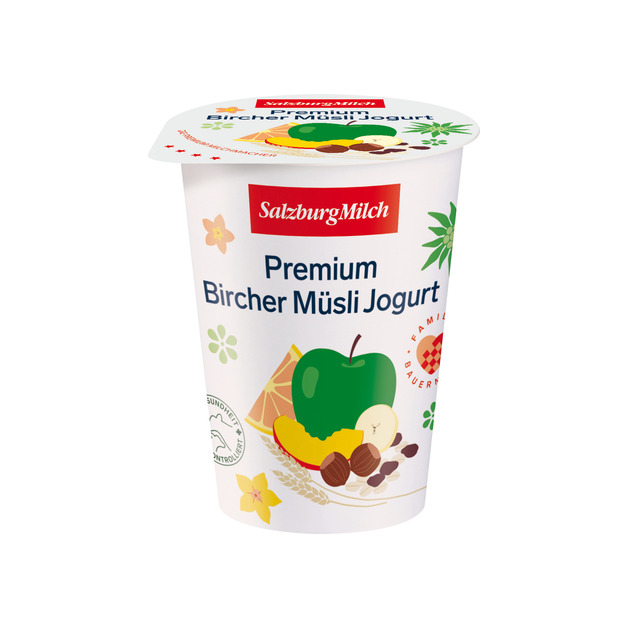 SalzburgMilch Premium Fruchtjoghurt Bircher Müsli 180 g