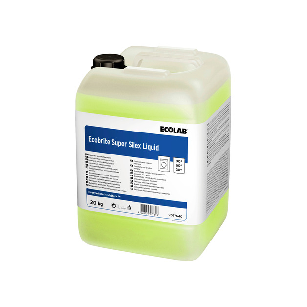Ecobrite Super Silex Liquid hochkonzentriertes enzymhaltiges neutrales Alleinwaschmittel 20 kg