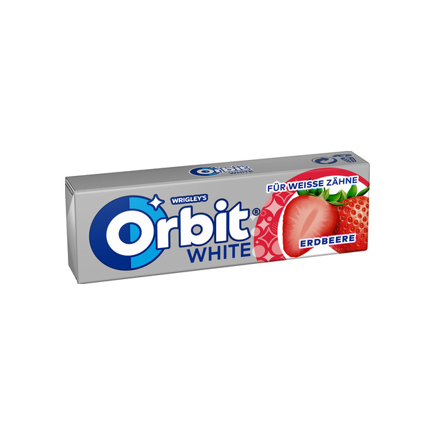 Orbit White Dragee Single Strawberry 14 g