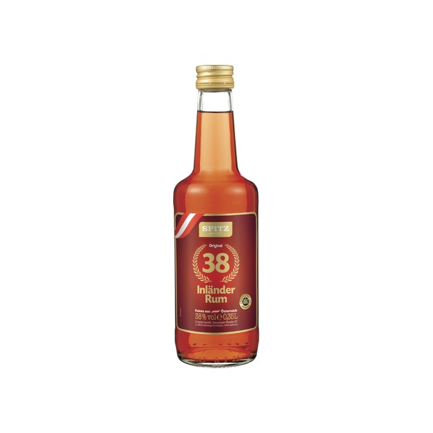 Spitz Inländer Rum 38 % aus Österreich 0,35 l