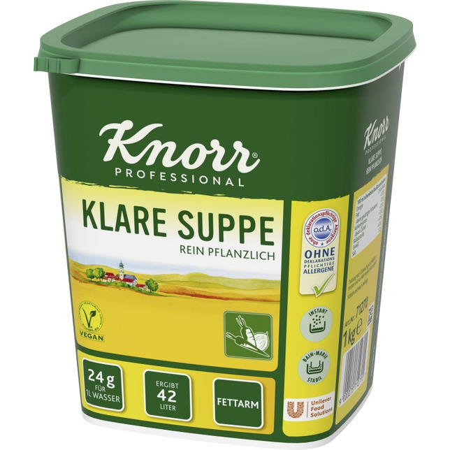 Knorr Klare Suppe rein pflanzlich 1kg