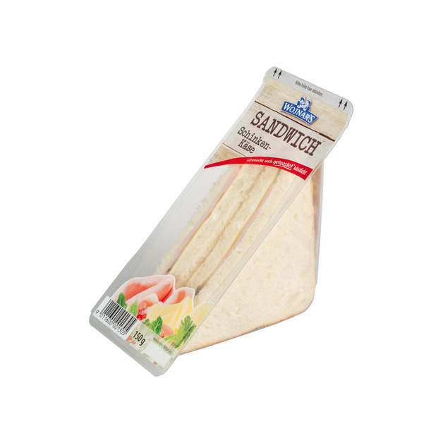 Wojnar`s Sandwich Schinken Käse 150 g