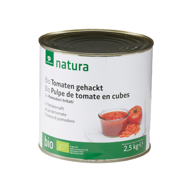 Natura Bio Tomaten gehackt 2,5 kg