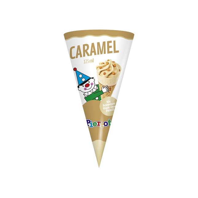 Glace Cornet Caramello Pierrot 12x125ml