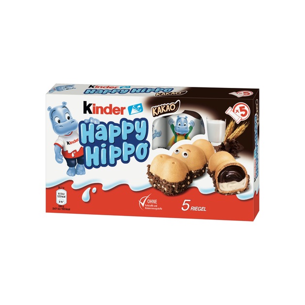 Ferrero Kinder Happy Hippo Cacao T5 103,5 g
