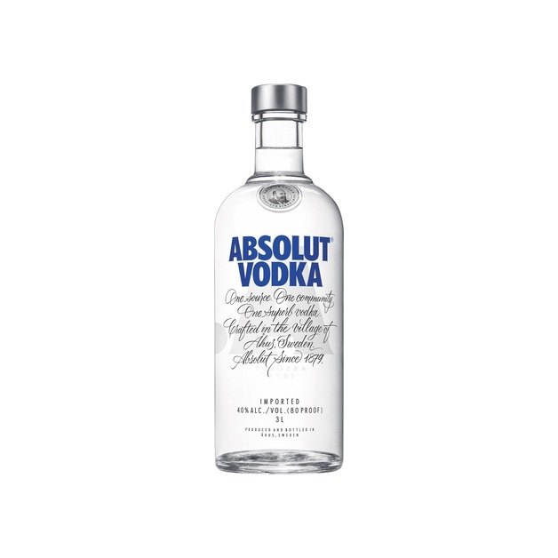 Absolut Vodka aus Schweden 3 l