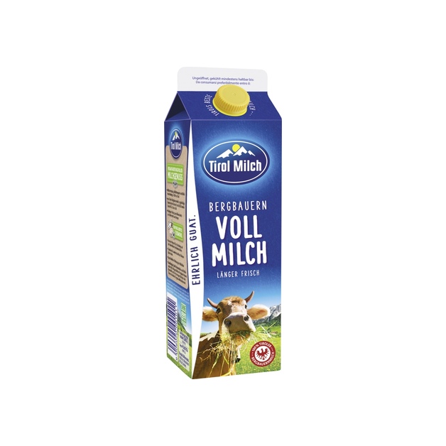 Tirol Milch Bergbauern Vollmilch 1l 3,5%Fett;länger Frisch