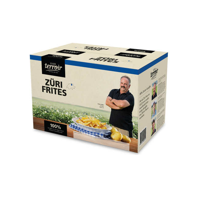 Terroir-Frites ` Züri Frites` 4 x 2.5 kg