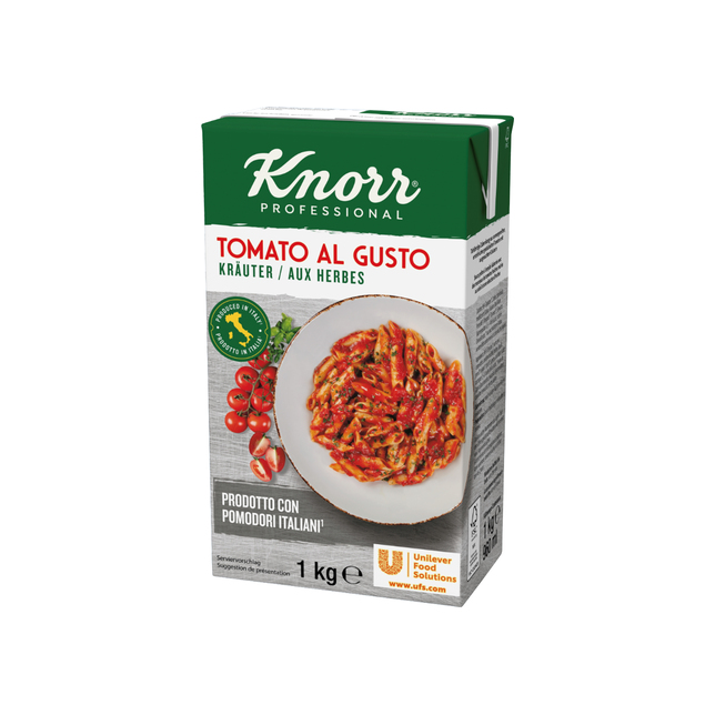 Sauce Tomato al Gusto Krä. flüssig Knorr 8x1lt