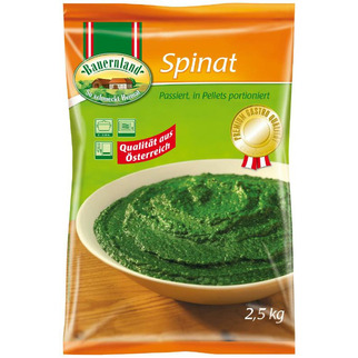 Bauernland Spinat portioniert passiert 2,5kg
