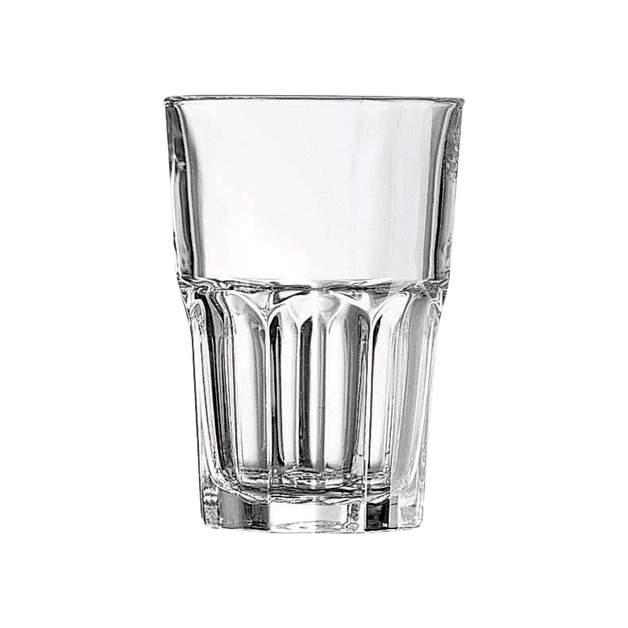 Granity Trinkglas mit Eichung H = 122 mm, DM = 85 mm, Inhalt = 0,35 l