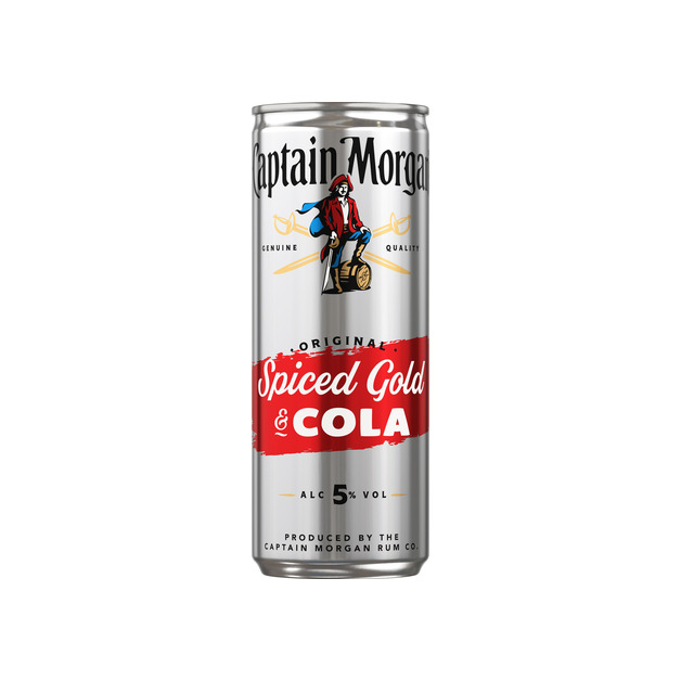 Captain Morgan & Cola 0,25 l